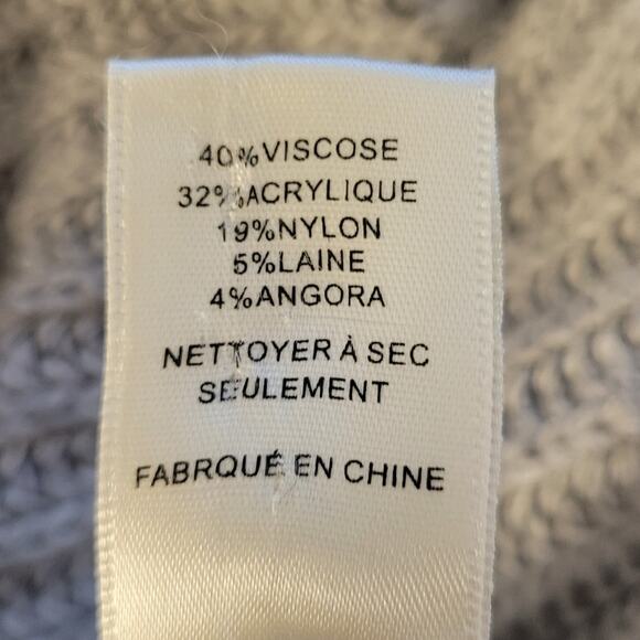 J.O.A. Los Angeles Ribbed Knit Turtleneck Sweater Vest - Size Medium - Picture 8 of 8